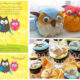 Owl couple baby shower