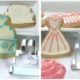 Bridal cake cookie cutter