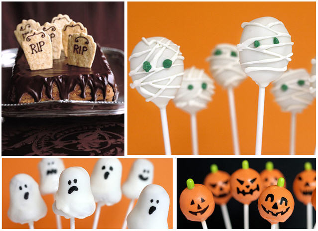 Halloween Graveyard Cake & Halloween Cake Pop Recipes | Kim Byers 