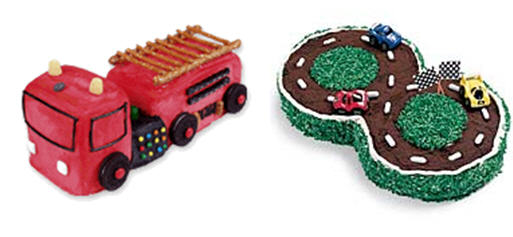 fire-truck-and-race-track-cakes1