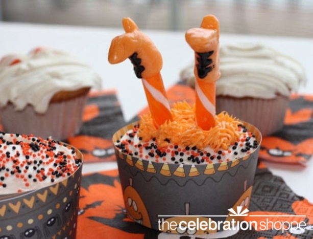 Halloween Crashing Witch Cupcake Recipe | Kim Byers