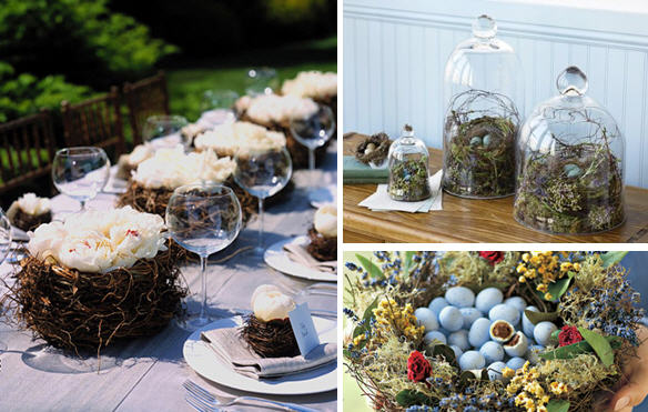 Nest centerpiece ideas