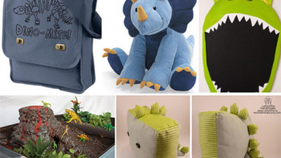 Dinosaur crafts and toys