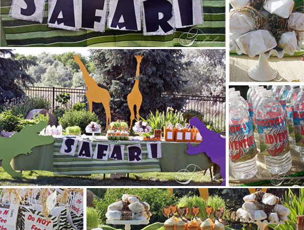 Safari adventure birthday party ideas