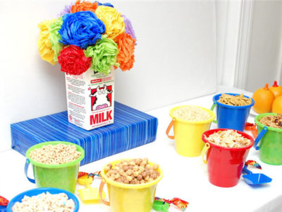 Cereal back to school breakfast party