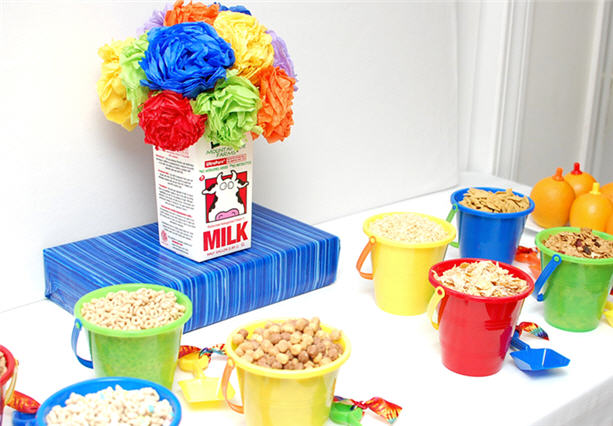 Cereal back to school breakfast party