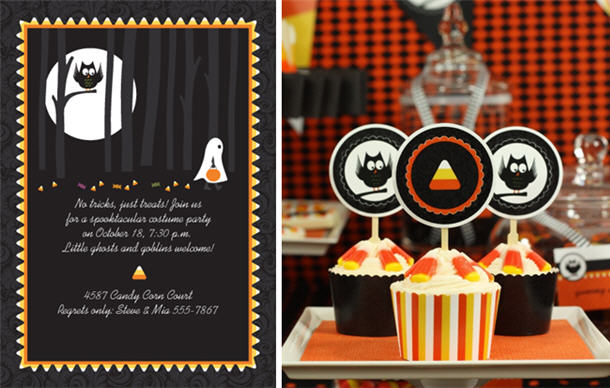 The celebration shoppe candy corn collection