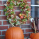 Diy fabric fall wreath craft
