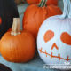 Spooky skeleton pumpkin wl