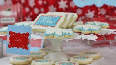 The celebration shoppe mod candy cane cookie plate1