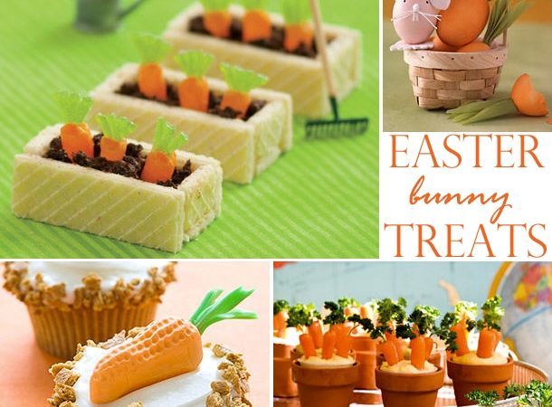 Creative carrot treats for the easter bunny