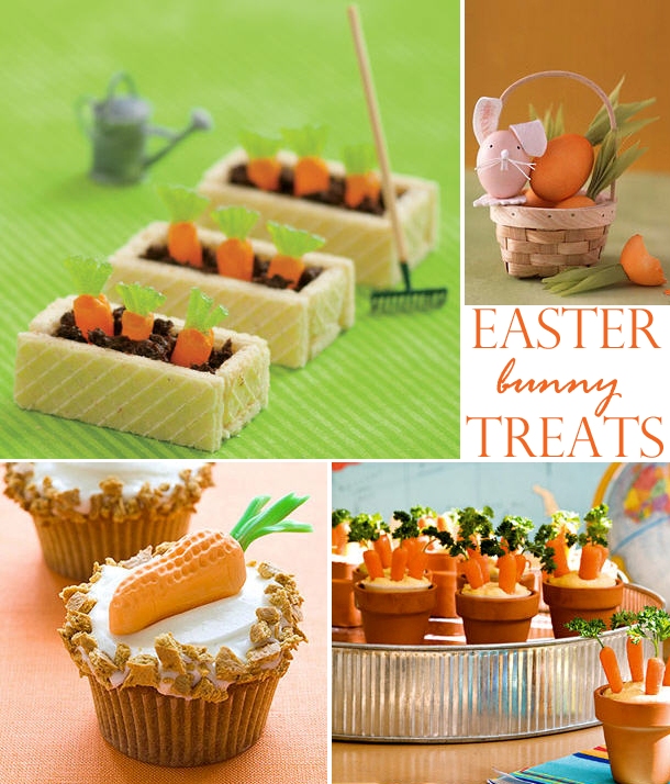 Creative carrot treats for the easter bunny