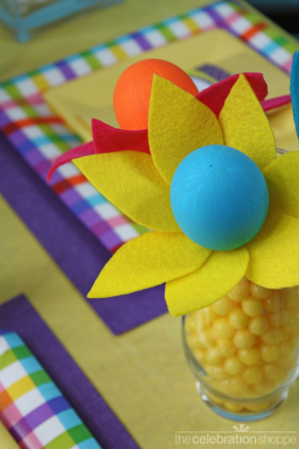 The celebration shoppe easter egg flower top wl