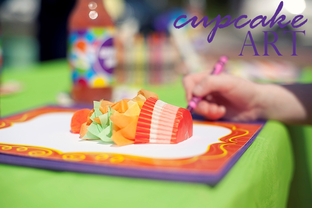 The celebration shoppe art party 3 d cupcake art activities