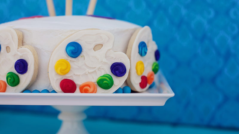 The celebration shoppe art party cake 5
