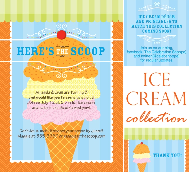 The celebration shoppe ice cream invitation1