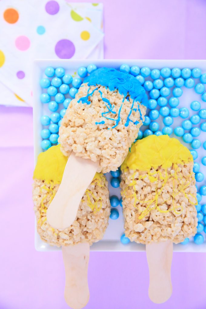 Paint Brush Rice Krispies 