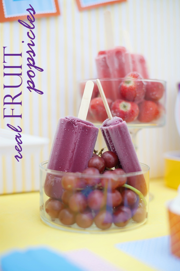 The celebration shoppe ice cream party fruit pops wt