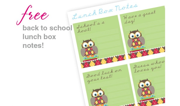 Back to school owl lunch box notes1