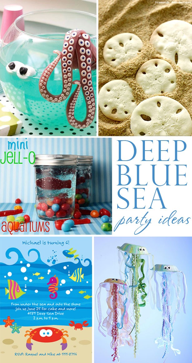 deep blue sea party ideas - Kim Byers