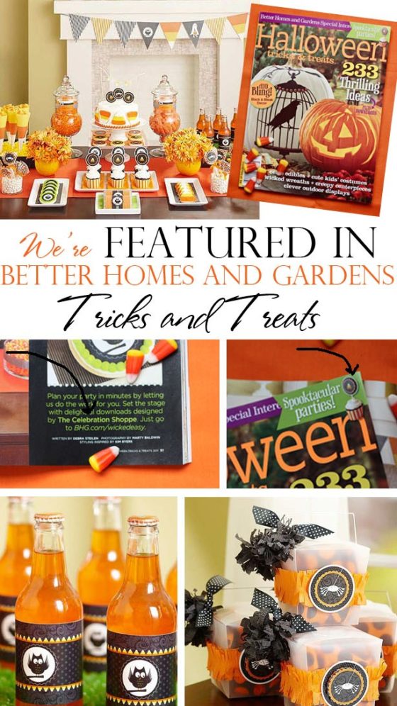 Celebration Shoppe Featured in BHG Tricks & Treats | Kim Byers