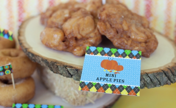 The celebration shoppe harvest apple fritters