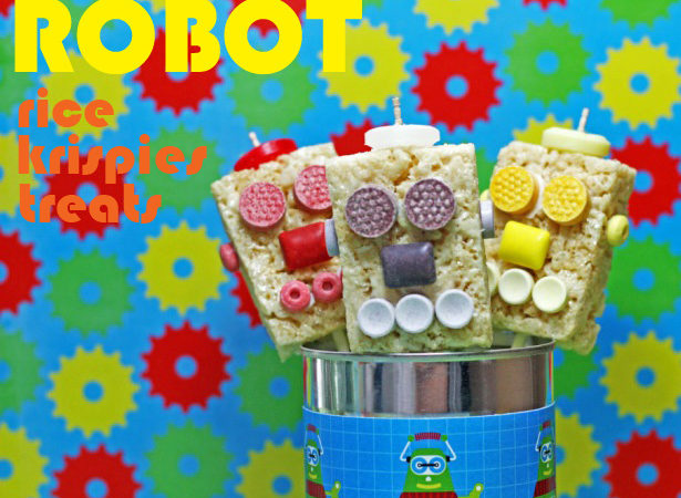 The celebration shoppe robot rice krispies treats wt