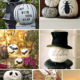 Decorating with white pumpkins