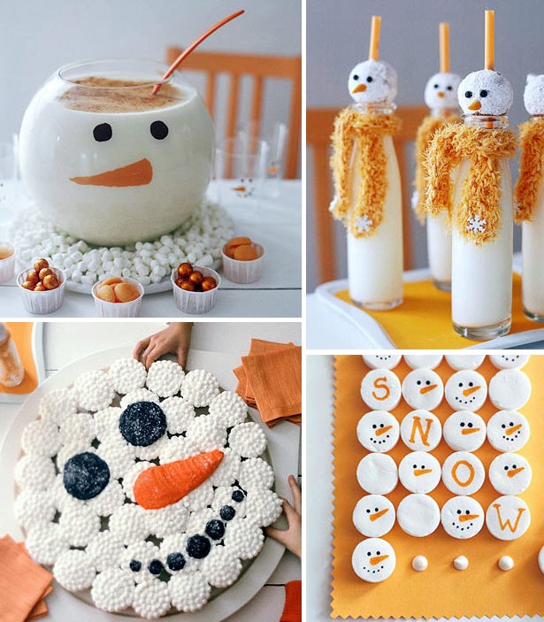 Snowman christmas party ideas from bhg