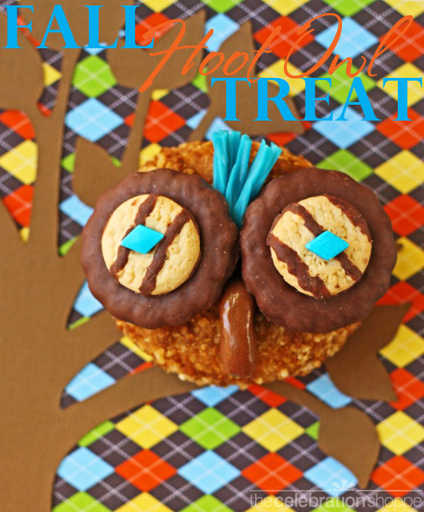 The celebration shoppe fall hoot owl donut treat