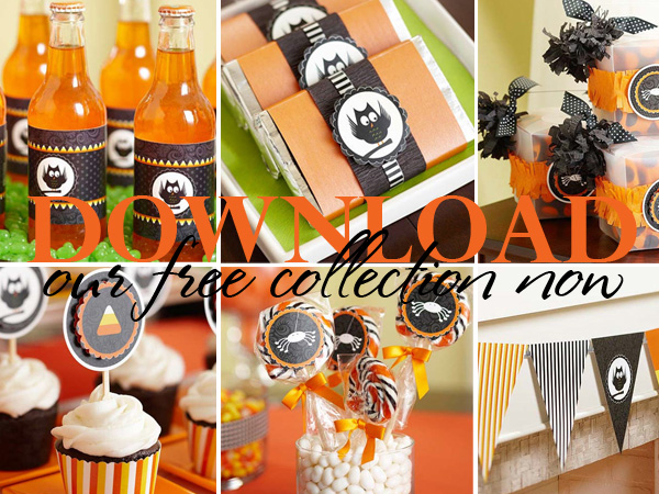 The celebration shoppe free candy corn halloween collection