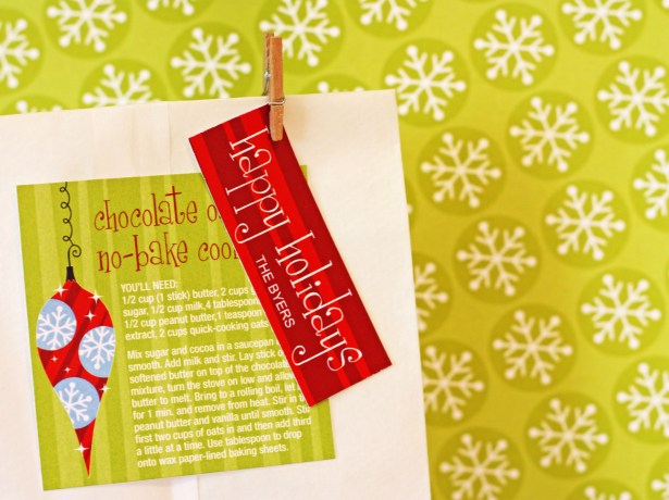 The celebration shoppe free christmas tags recipe card