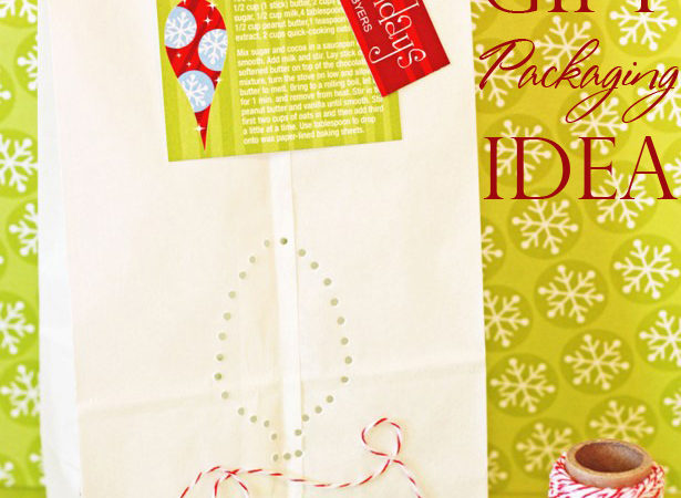 The celebration shoppe christmas light gift bag punch idea wt2