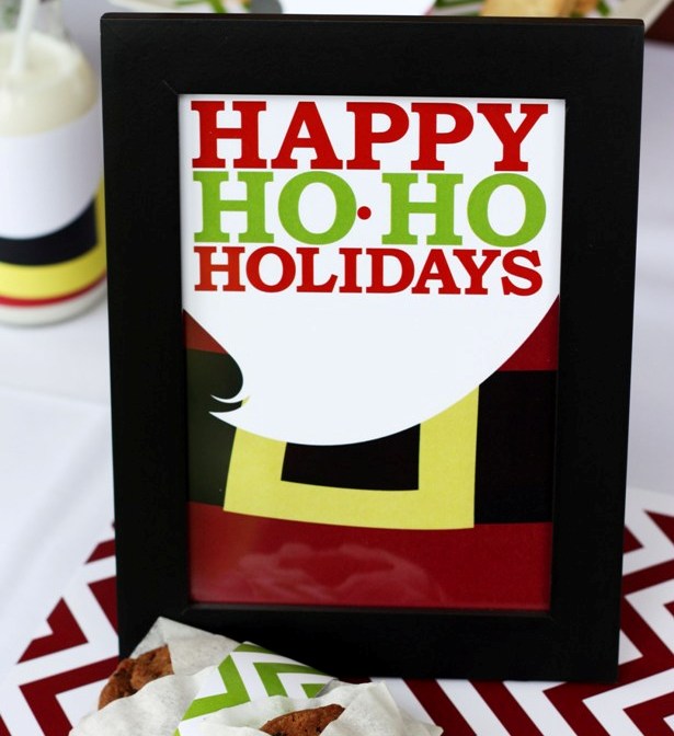 The celebration shoppe santa collection happy ho ho holidays mat 2