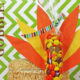 The celebration shoppe thanksgiving turkey cello bag candy favor craft wt
