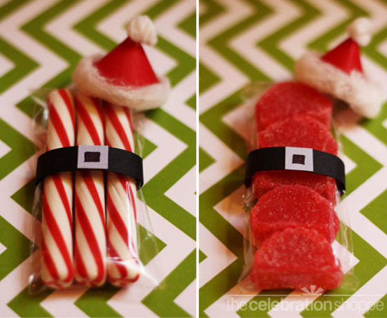 DIY Santa party favors - Kim Byers
