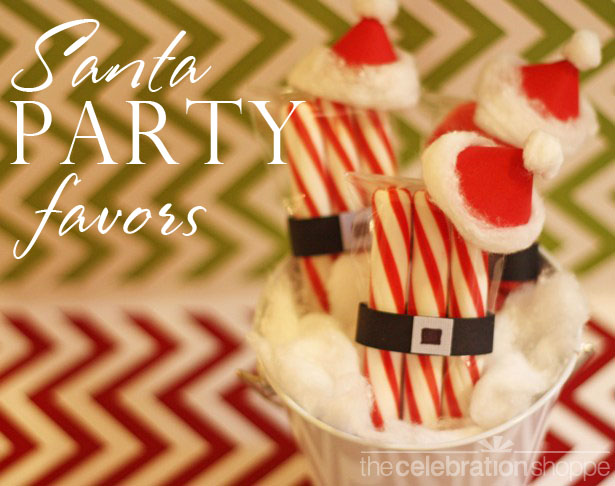 The celebration shoppe santa party favors wl