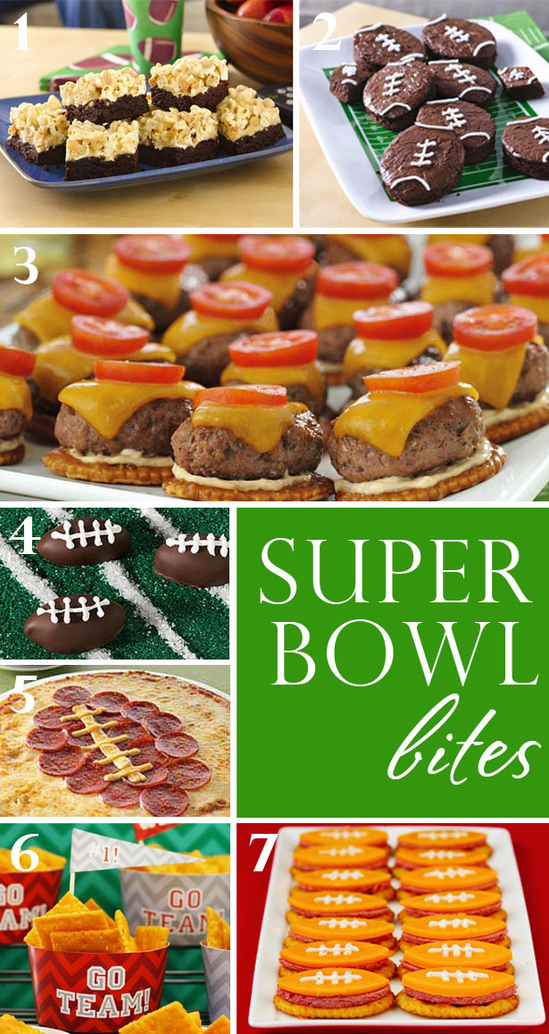 Super bowl party snack treat ideas recipes 2