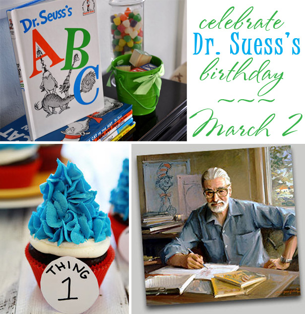 Celebrate dr suess birthda