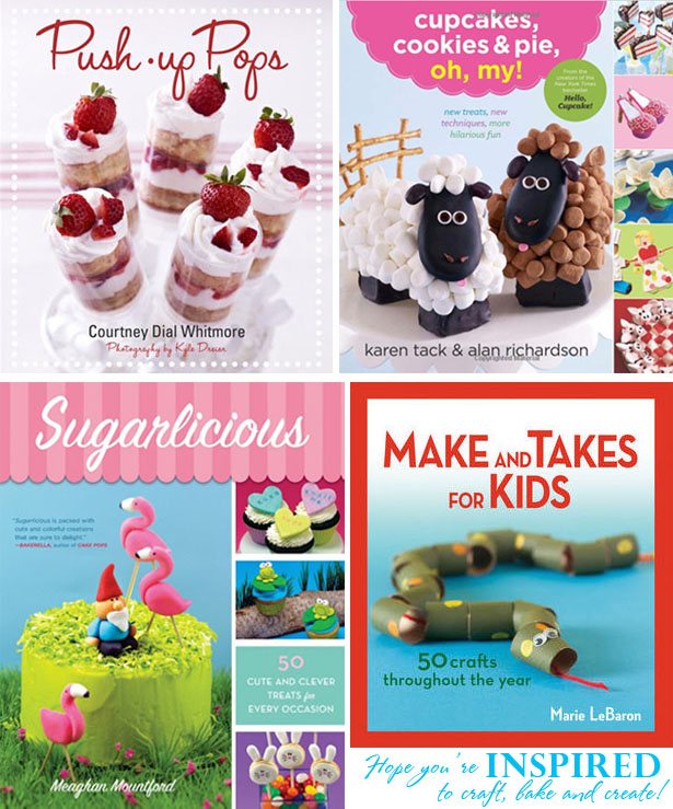 New baking crafting books for 2012