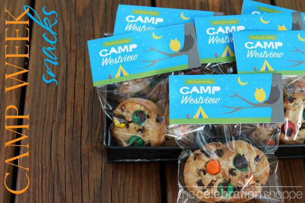 The celebration shoppe campout party printables 5372