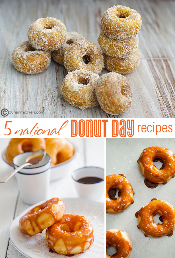 5 national donut day recipes