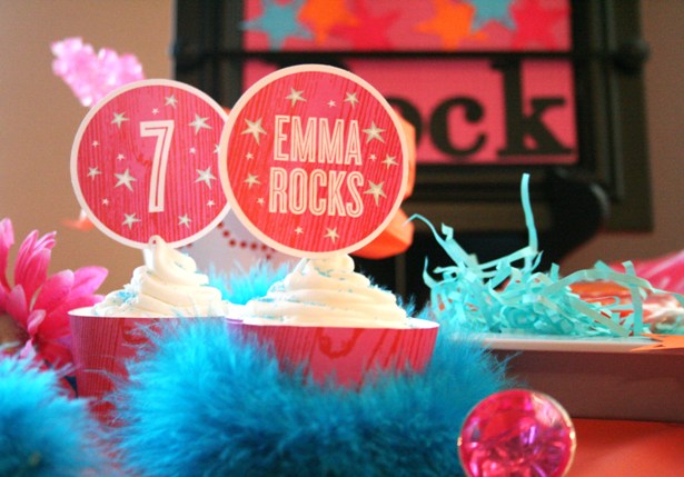 Emmas rock princess party 6sm