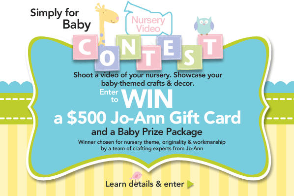 Jo ann nursery contest