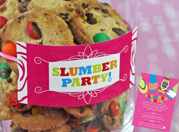 2a the celebration shoppe slumber party ideas