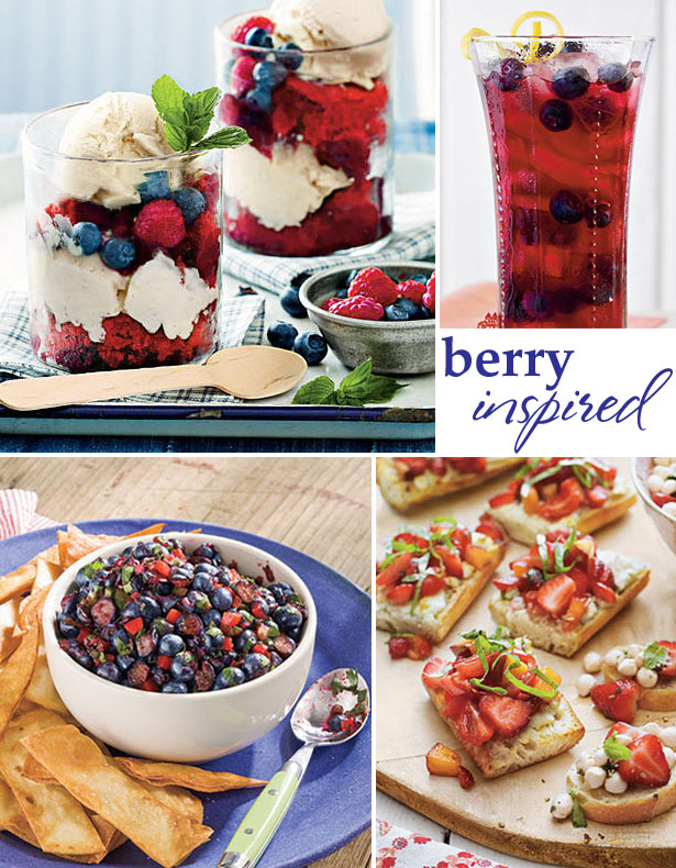 Berry inspired summer entertaining ideas