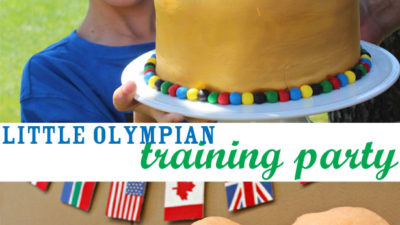 Little olympian training party