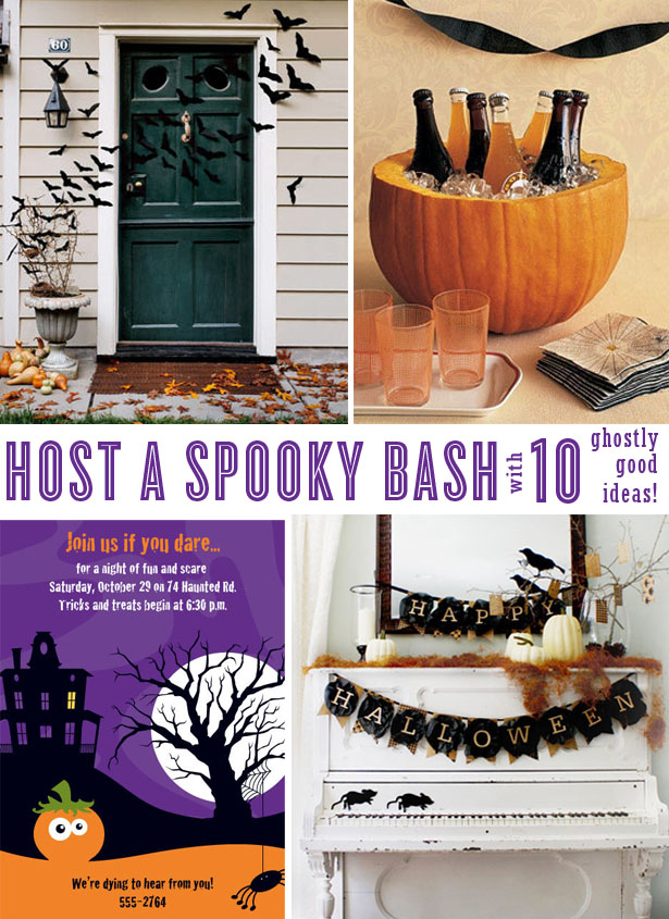 Host a Spooked Pumpkin Halloween Party | Kim Byers