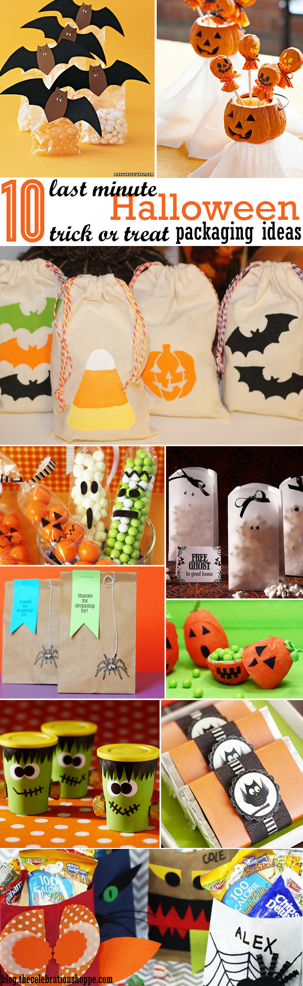 10 Last Minute Halloween Trick-or-Treat Packaging Ideas | Kim Byers