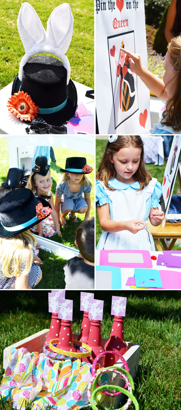 Alice in wonderland tea party activities